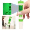4 In 1 Water Quality Tester Digital Display CL/ORP/H2/TEMP Test Meter Auto Calibration Water Test Pen for Swim Pool Water Tester