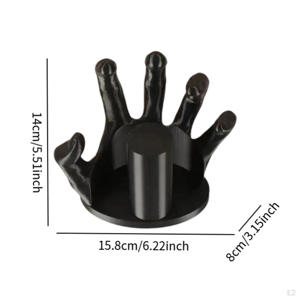 Paper Towel Holder Tissue Roll Stand Hand Shaped Organizer Toilet for Dining