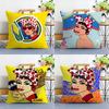 A-Aesthetic Art Venezuela Pillow Case Sofa Living Room Bedroom Double-sided Printing Square Cushion Nap Time Cushion Cover