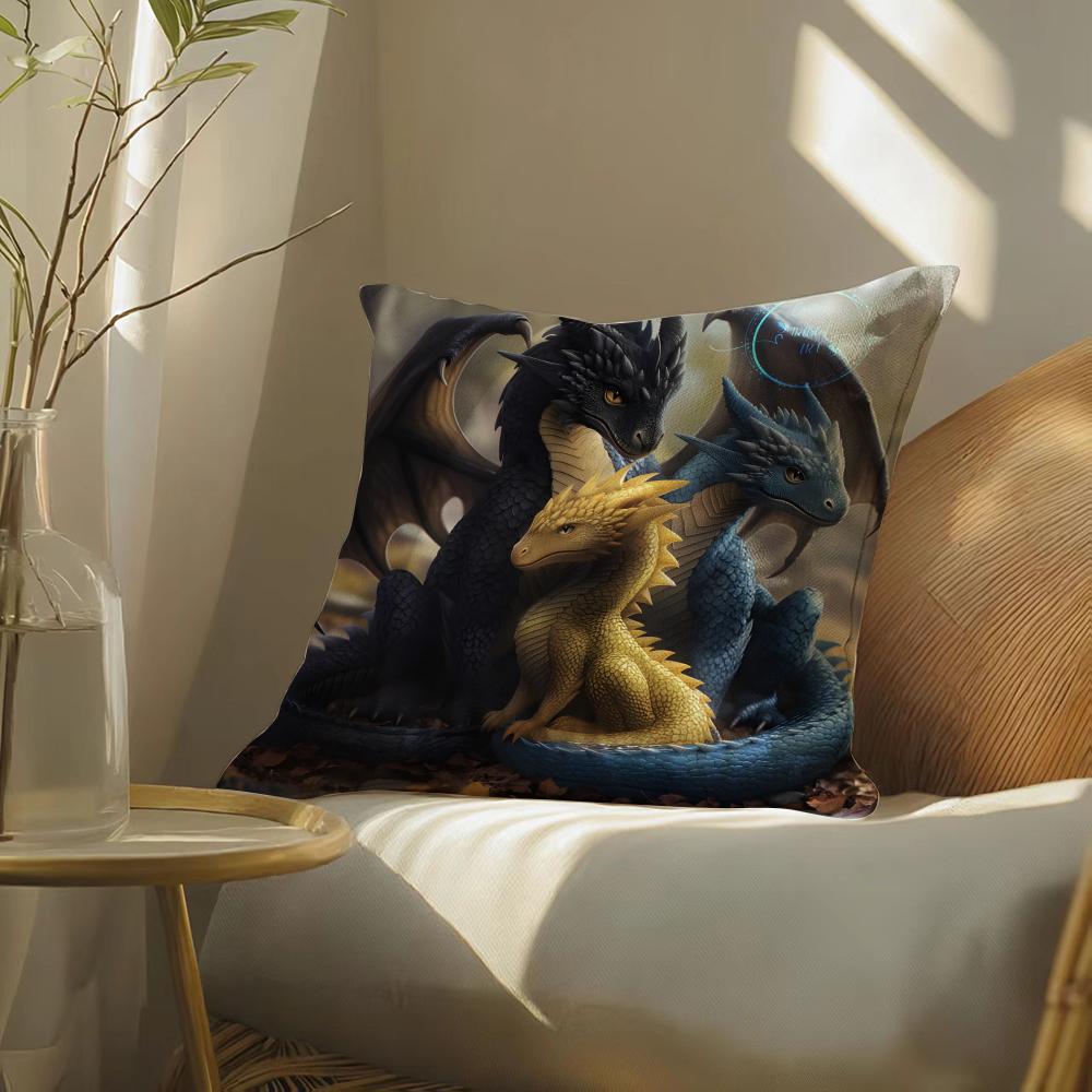 F-Fourthw-Wingdragon Pillow Case Pillowcase, Double-Sided Printed, Sofa Cushion, Bedroom Headboard