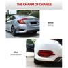 Car Flashing 1 Pair For Honda Civic 2016 2017 2018 Reflector Car LED Tail Light Rear Fog Lamp Bumper Light Auto Bulb Brake Light
