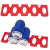 Bottle Rack Holder Storage Rack Red Silicone Fridge Can Beer Wine Mat Stacking Tidy Tool Kitchen Accessories Gadgets Organizer