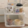 Double-Layer Water Cup Rack Two-Tier Storage Rack Neatly Arranged For Family