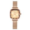 Gedi Ladies Square Watch With Quartz Movement Water Resistant For Casual Wear