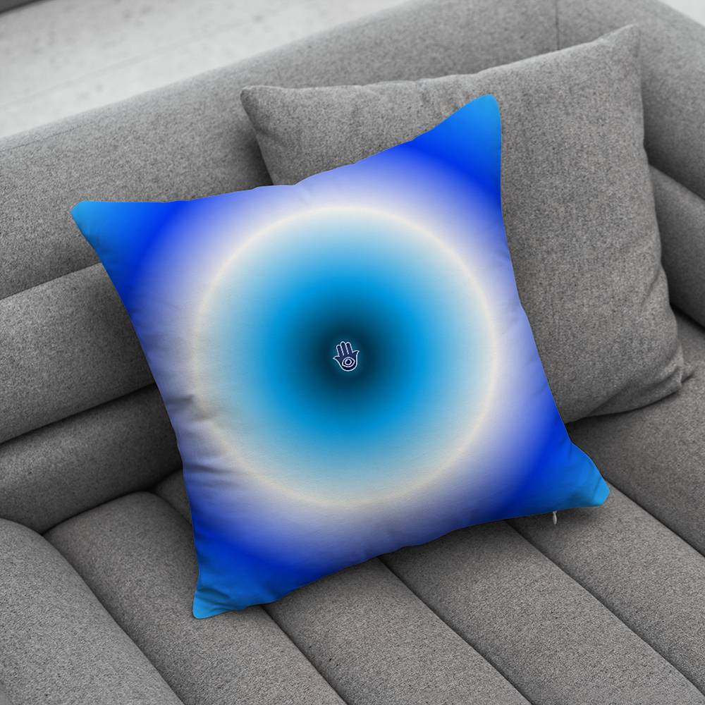 LLucky Blue Evil Eye Pillow Case Pillowcase Home Sofa Cushions Car Cushions Pillowcover Office Pillowshell Pillow