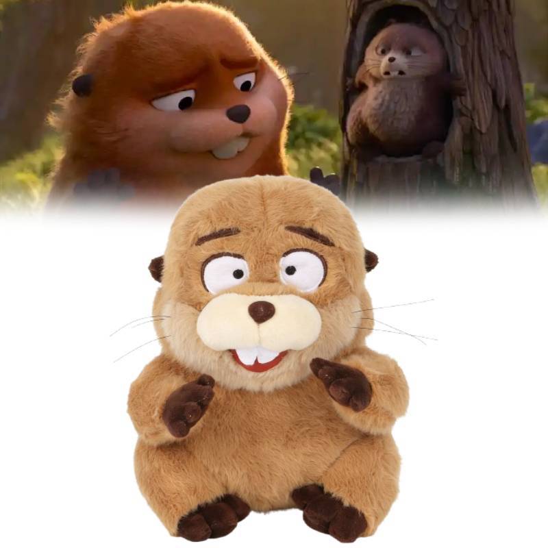 Beaver Plush Toy With Pp Cotton Filling For Kids And Collectors