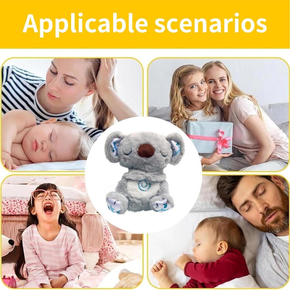 Bedtime Baby Bunny Soother with Starry Projector, Plush Stuffed Animal for Newborns, Calming Night Light, Lullaby, White Noise, Heartbeat