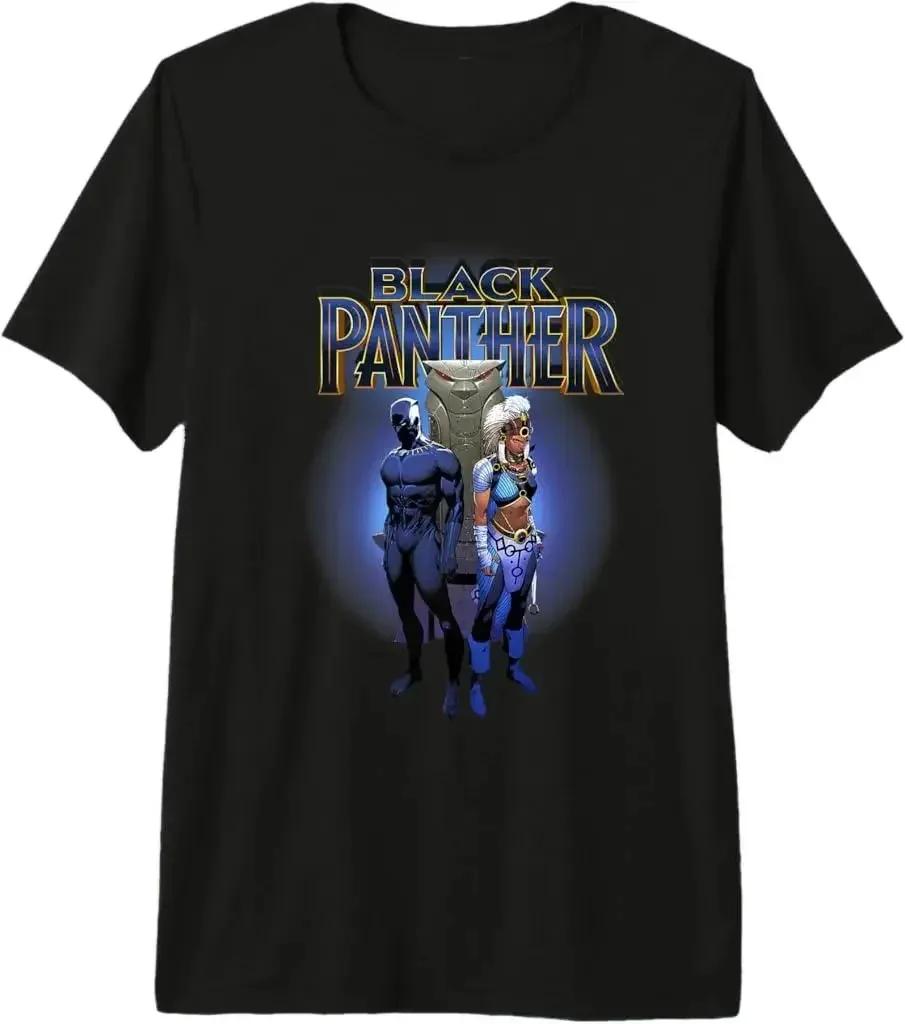 

Black Panther Graphic TShirt Wakanda Forever Design Print Comfortable 100 Cotton Short Sleeve Tee For Marvel Fans S