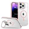 Transparent Bumper Magnetic Case For iPhone 17 17Air 16 15 14 Plus 13 12 Pro Max Magsafe Wireless Charge Metal Lens Holder Cover