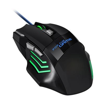 Souris filaire Usb 2400 Dpi réglable Led rétro-éclairé souris de jeu d'ordinateur pour ordinateur portable 7 boutons souris de joueur filaire optique