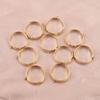 10pcs Stainless Steel Rings Base Open Adjustable Finger Rings DIY Jewelry Making Blanks for Crafters Handmade Gift