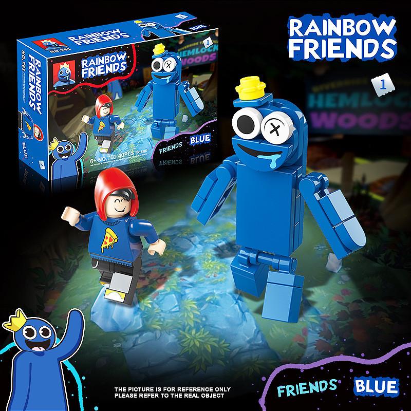 Roblox Rainbow Friends Monster Game Character Building Block 8pcs Set Kid Toy For Children And Gift