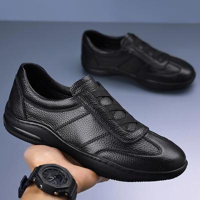 Sommer neue Herren Freizeitschuhe Leder atmungsaktive Herren Lederschuhe vielseitige Herrenschuhe Schuhe