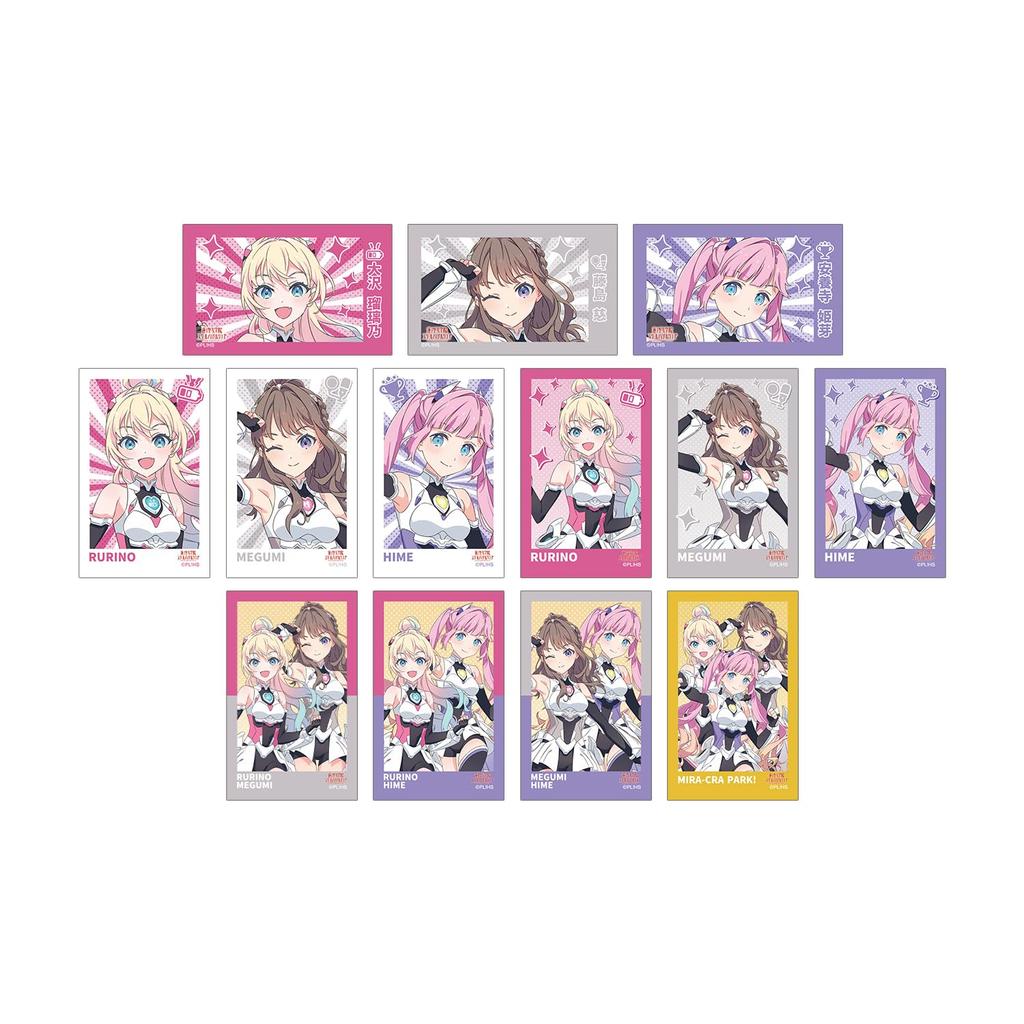 Love Hasunozora Academy School Idol Club Original Drawing Trading Instant Camera Style Illustration Cards BOX of 13 Live! Girls' Fanfare!!!
