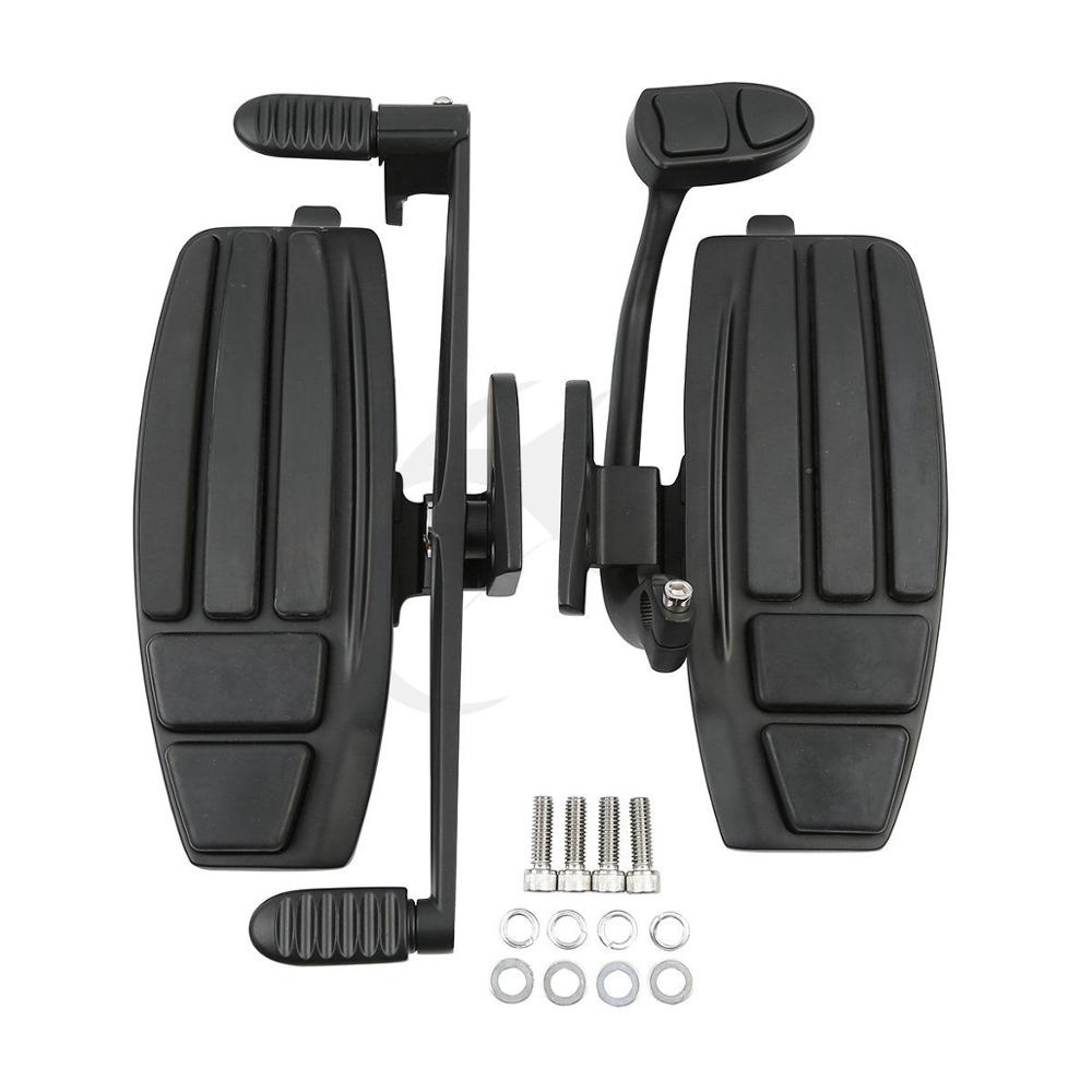 Motorcycle Driver Footboard Floorboard For Honda Goldwing 1800 2001-2017 Valkyrie F6B матовый черный