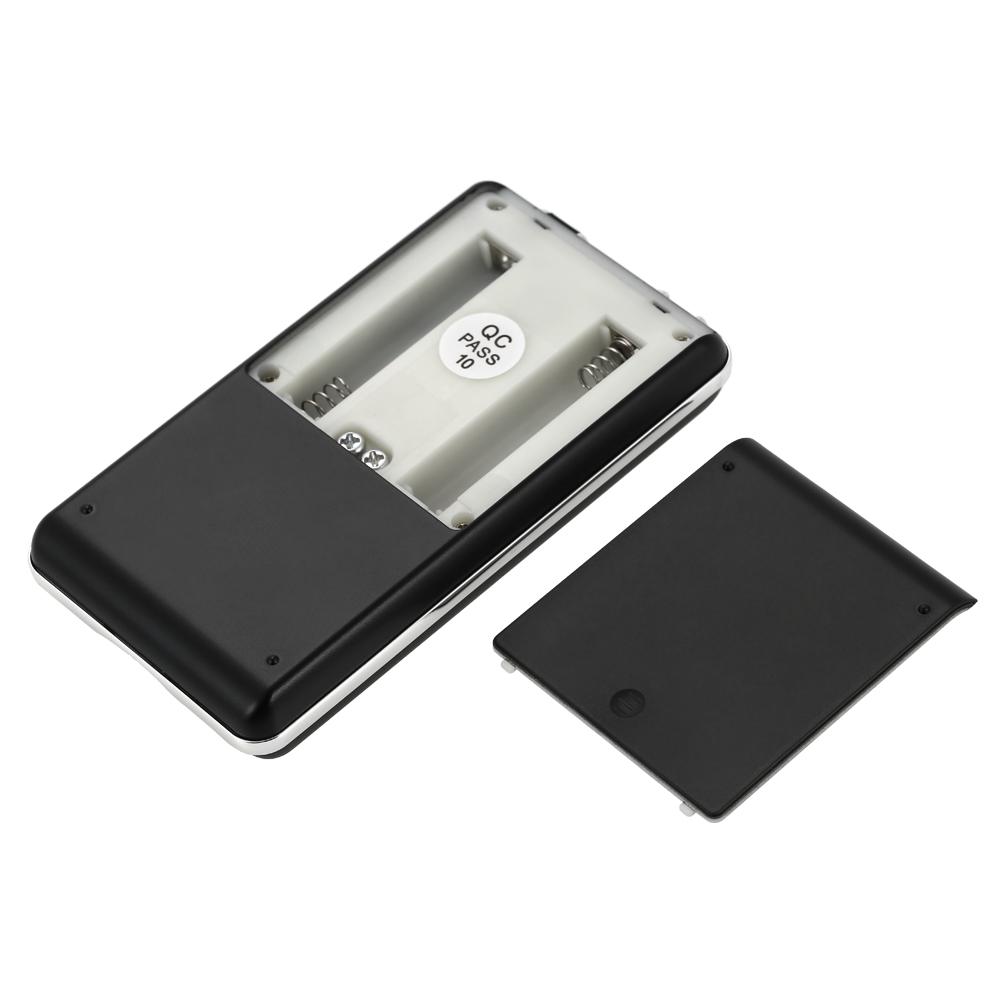 500g/0,01g Høypresisjon lommevekt Nøyaktig kjøkkenvekt Smykkevekt Minimatvekt Elektrisk