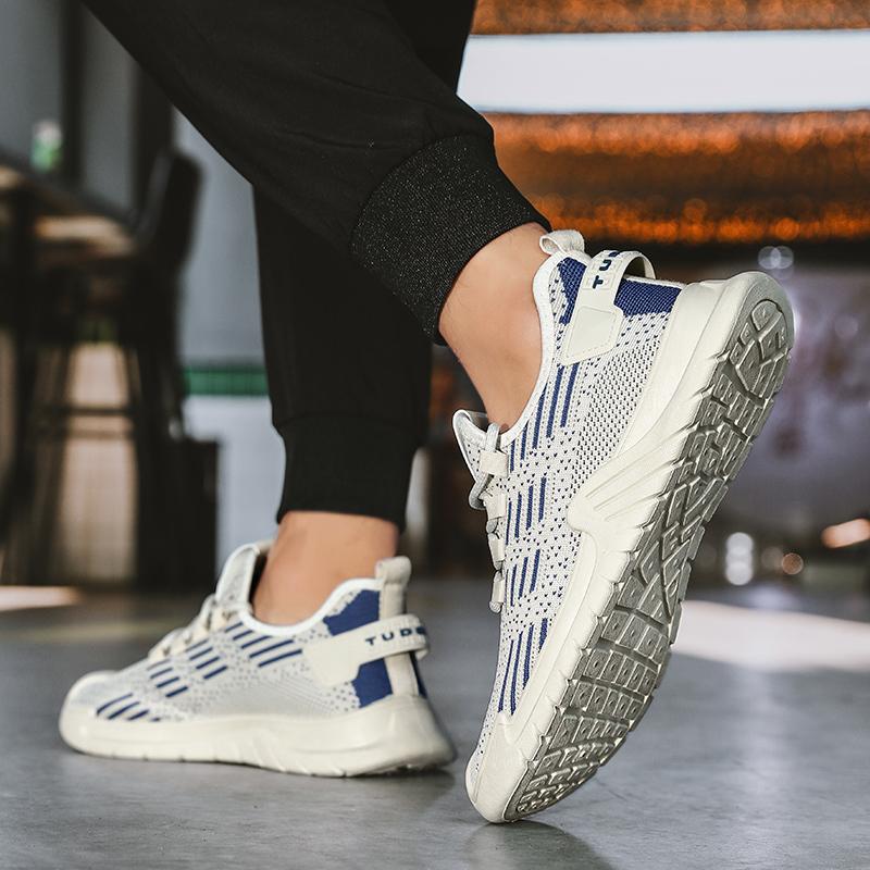 Men's Shoes Breathable Thin Young Mesh Casual Shoes Fashion Shoes Running Sneakers Men's Mesh Shoes