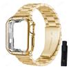 Armband + Hülle für Apple Watch 7 8 9 45mm 41mm 49mm Band 6 5 4 se 44mm 40mm TPU Hülle Abdeckung für iWatch 42mm Armband+Schutzhülle