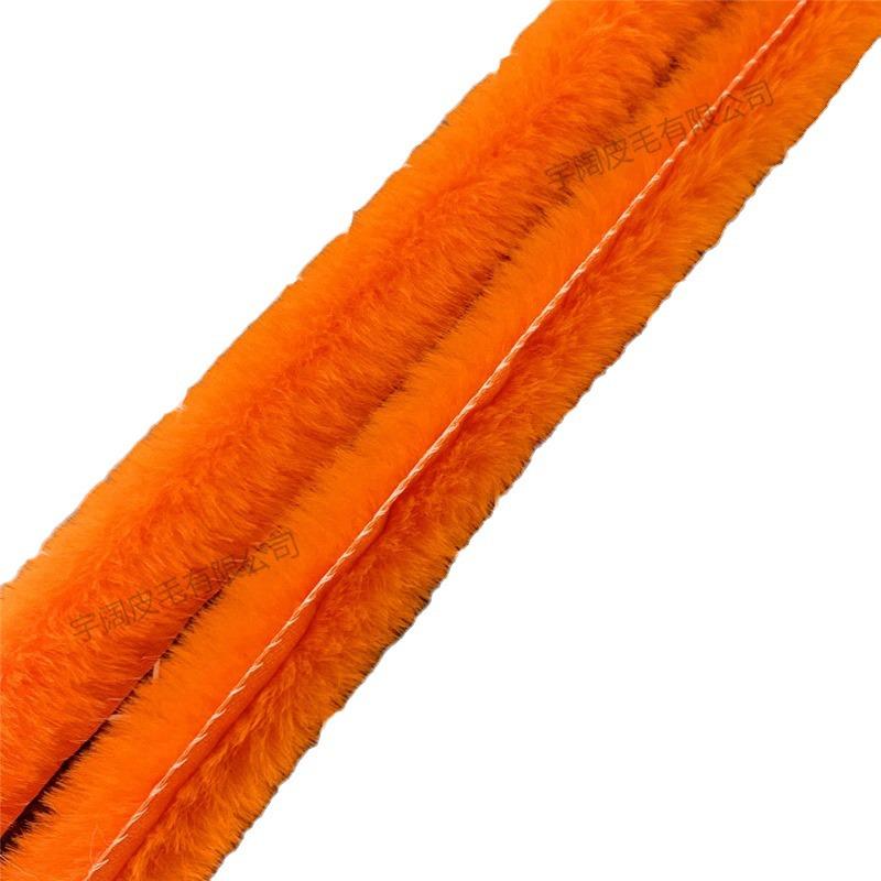 Tăietură manuală din blană sintetică de vidră pentru pelerină Hanfu și accesorii vestimentare