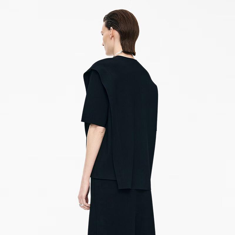 JNBY Women's Short Sleeve Knit Pullover