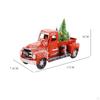 Bauernhaus LKW Ornamente, Feiertage rote Auto Dekoration und Weihnachtsbaum, Weihnachtsdekor für