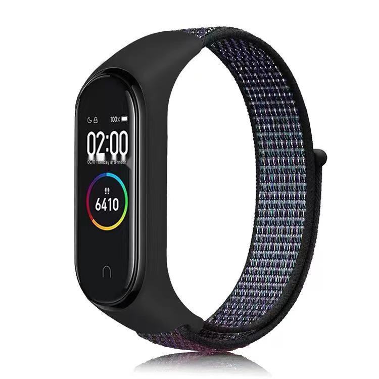 Nylon Klettband Schlaufe für Xiaomi Mi Band 3-9