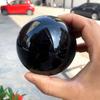 Crystal Ball Ornament with Wooden and Glass Base - Multiple Sizes Available
