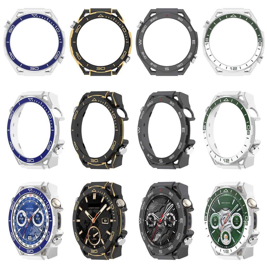 Schutzhüllen für Huawei Watch 5 46mm PC-Abdeckung Hülle Schutzhülle Hartes Stoßfängergehäuse Uhrenzubehör Schutzhautschale