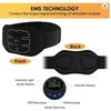 Portable Muscle Stimulator Belt for Abdomen Toning USB Rechargeable Home Fitness Body Massager
