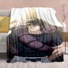 Jujutsu Kaisen Anime Flannel Throw Blanket Soft Warm Cozy Plush Sofa Bed Lightweight Decor -QJY