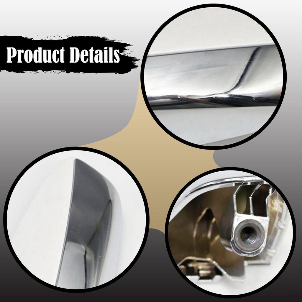 Rear Left Exterior Door Handle Driver Side Replaces Part for Optima 2016-2020