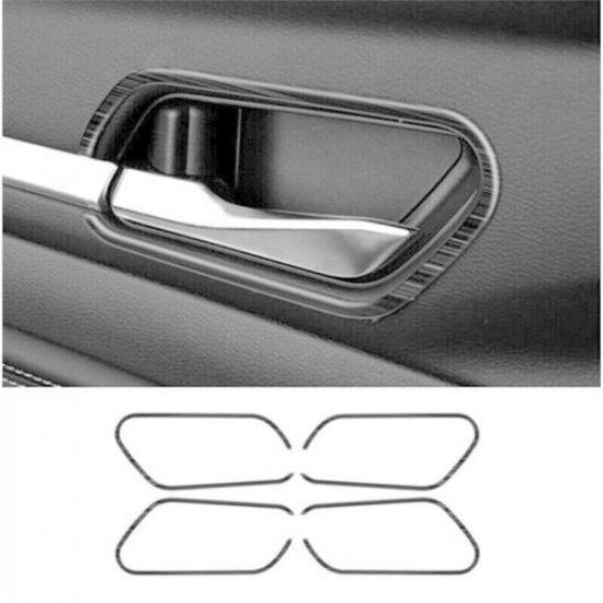 For Nissan Altima/Teana - Black Titanium Inner Door Handle Frame Decor