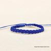 Buntes wasserdichtes handgefertigtes gewebtes Baumwoll-Leinen-Armband - Künstlerischer Waldstil für Paare