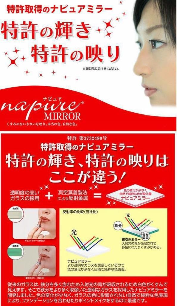 Horiuchi Mirror Industry (HORIUCHI KAGAMI KOUGYOU) Mirror RS-03SV Real Zoom Stand 3x