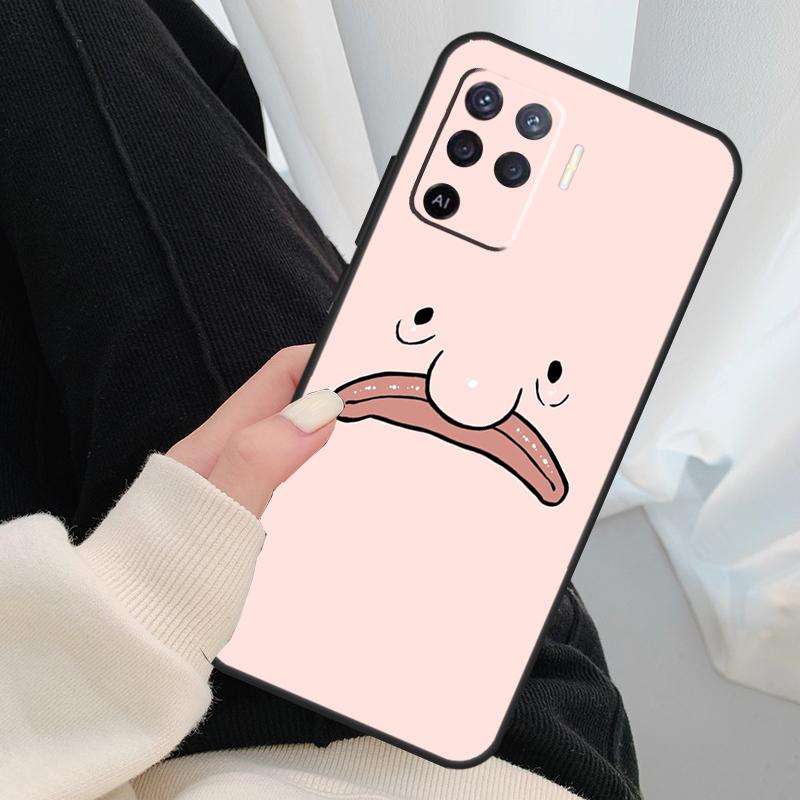 Blobfish Phone Case For OPPO A5 A9 2020 A31 A53 A53S A1K A15 A16 A52 A72 A83 A91 A93 A54 A74 A94