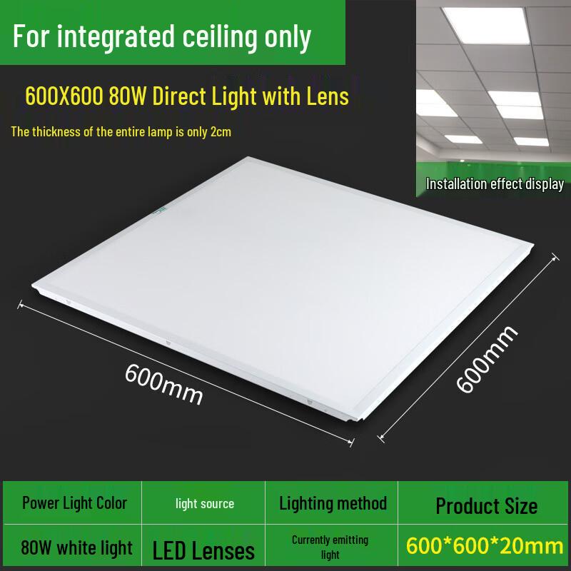 Langleys LED Flat Panel Ceiling Light