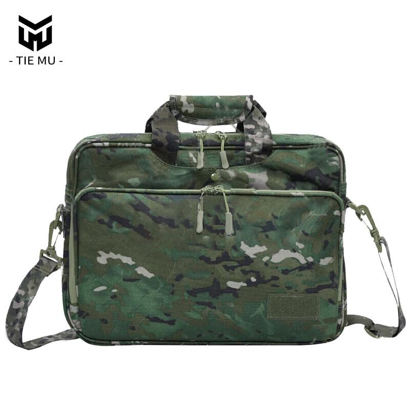 Tiemu Tactical Laptop Tote Bag with Ink Wash Camo