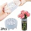 2Pcs Reusable Silicone Blossom Grid Flexible Flower Grid  Bouquet Shaping