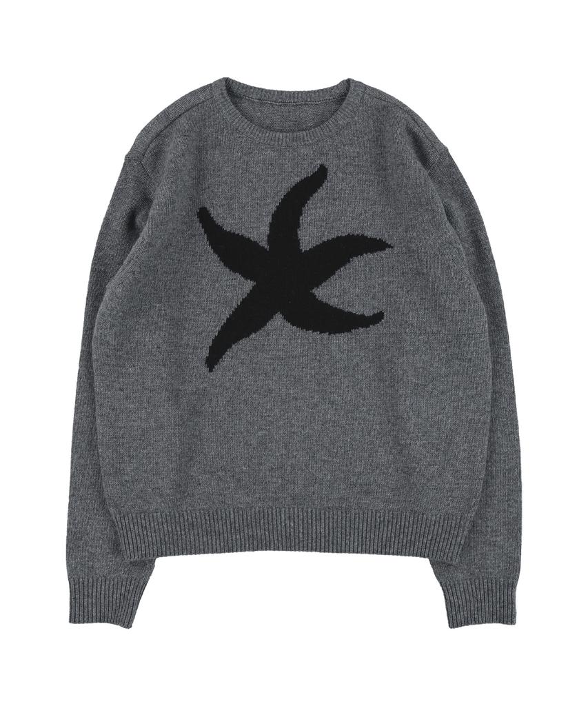 THE COLDEST MOMENT Tcm Starfish Knit (Charcoal)