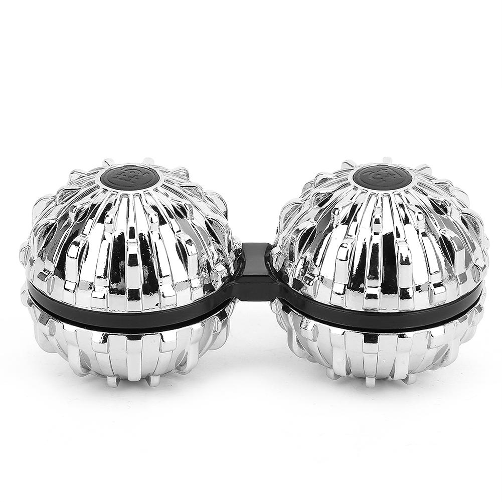 

Массажный мяч из цинкового сплава, вращающийся гироскоп, расслабляющий массажер ToyGuns Color