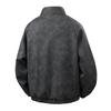 Dm PU Leather Men's Cotton Coat Thickened Double-sided Cotton Coat For Men