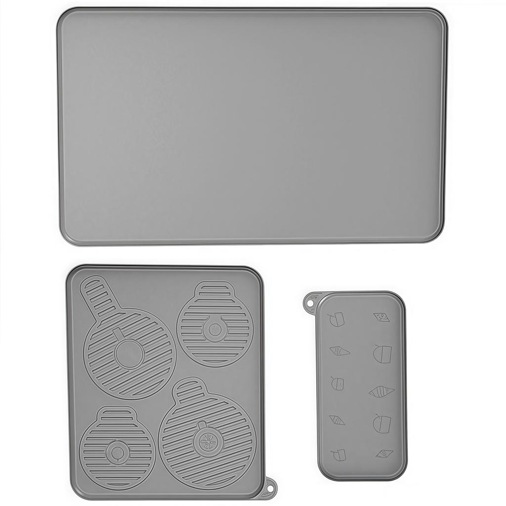 Silicone Countertop Protector Drain Mat Non-slip For NC700 NC701 Ice Cream Maker Absorbent Mat Coffee Dish Draining Mat Drying