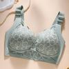 Large Size Bra Women's Lace Thin Full Cup Bra No Steel Ring Gathered and Gathered Accessory Push Up Bra