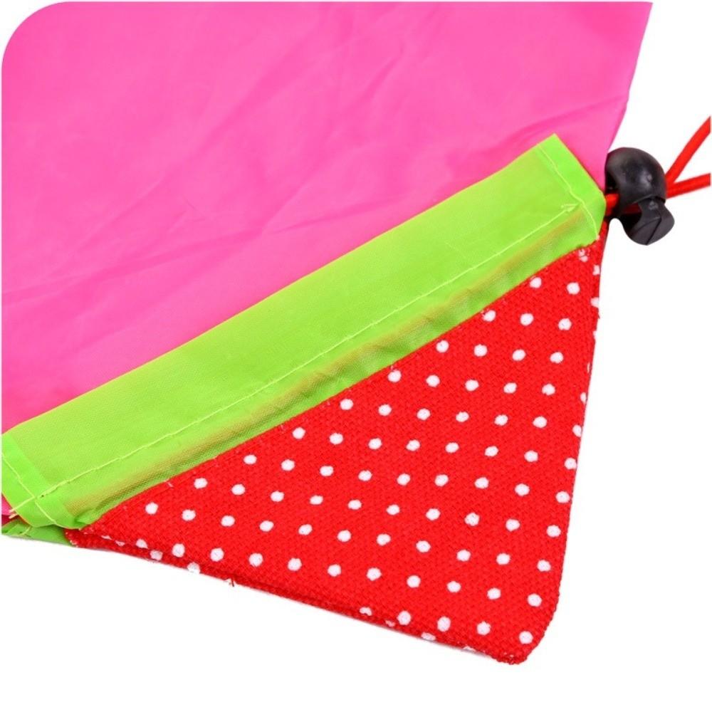 5pcs Eco-friendly Reusable Shopping Bag Random Color Supermarket Tote Bags Grocery Bag  Shopping