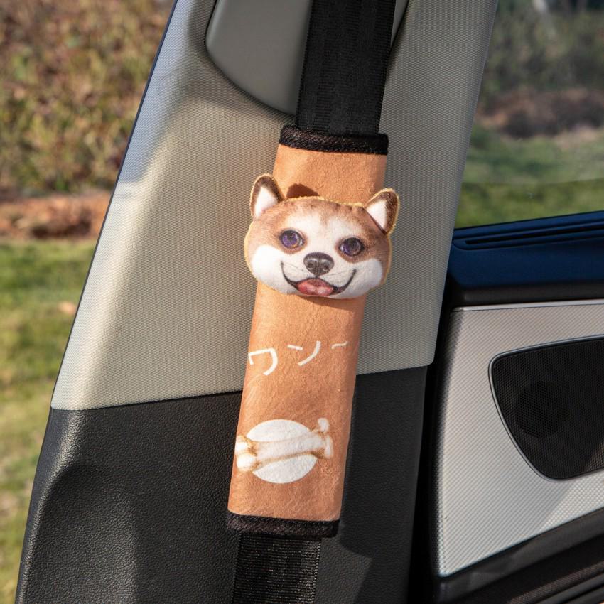 3D Husky Car Pillow: Trendy Neck Pillow for All Seasons
