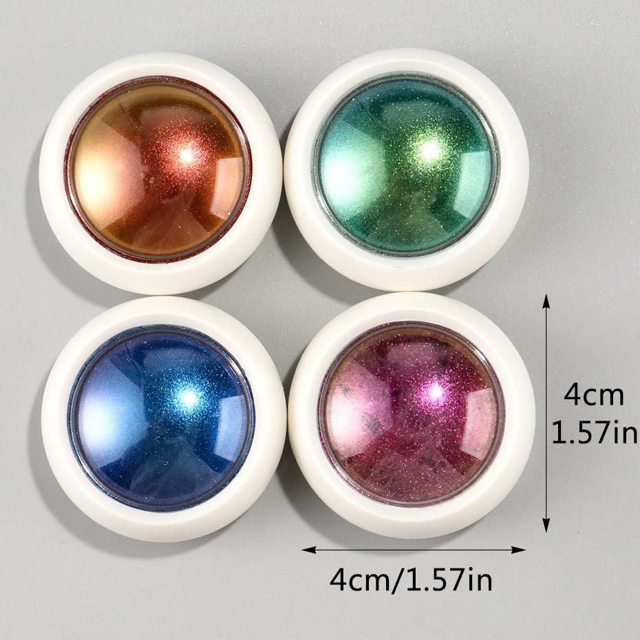 Xiaomi Chrome Chameleon Nail Powder Pigment Marmalade Metallic Magic Mirror Nail Art Powder Glitter Rubbing Dust Decorations Manicure
