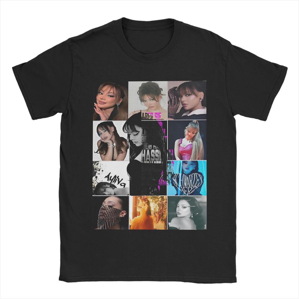 Novelty Ayliva GerUnisex Singer TShirt Unisex Unisexs Crewneck Pure Cotton T Shirts Short Sleeve Tees Birthday Gift Clothes