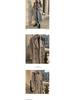 Men's Korean Style Double-Breasted Mid-Length Trench Coat - Trendy, Loose, Over-the-Knee, Versatile Casual Jacket for Spring and Autumn