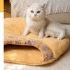 Cat nest winter warm closed cat sleeping bag universal in all seasons winter small kennel thickened removable washable mat