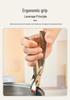 304 Stainless Steel Silicone Non-Slip Anti-Scald Bowl and Plate Lifter